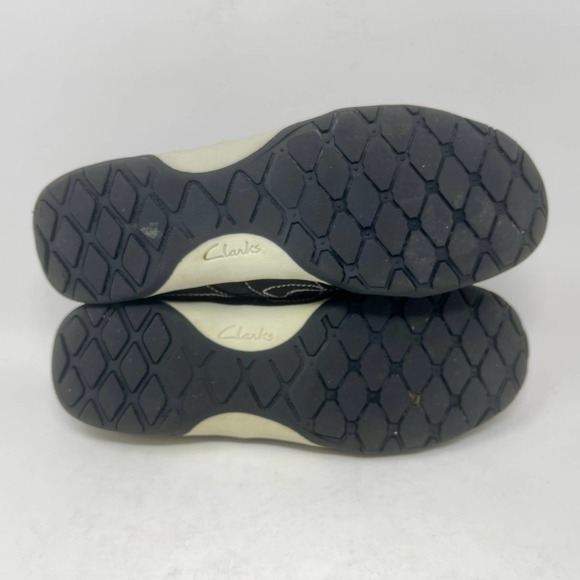 Clarks Fiana Coast Fisherman Sandal Women's Sz 9 1/2 Black 8.2.4#K.6.7 - Picture 11 of 12